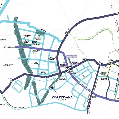 Gurugram Location Map